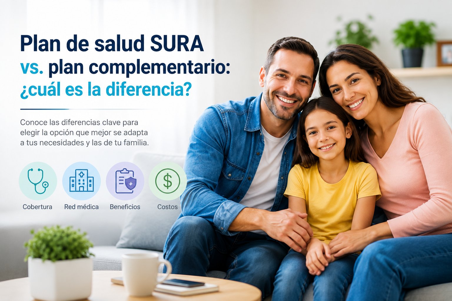 Plan de salud SURA vs. plan complementario
